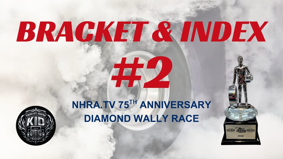 Bracket and Index number 2 flyer for Kansas International Dragway